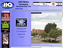Tablet Screenshot of h2omedia.com